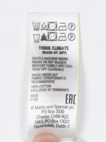 Marks and Spencer Women's Multicoloured Striped Jumper M