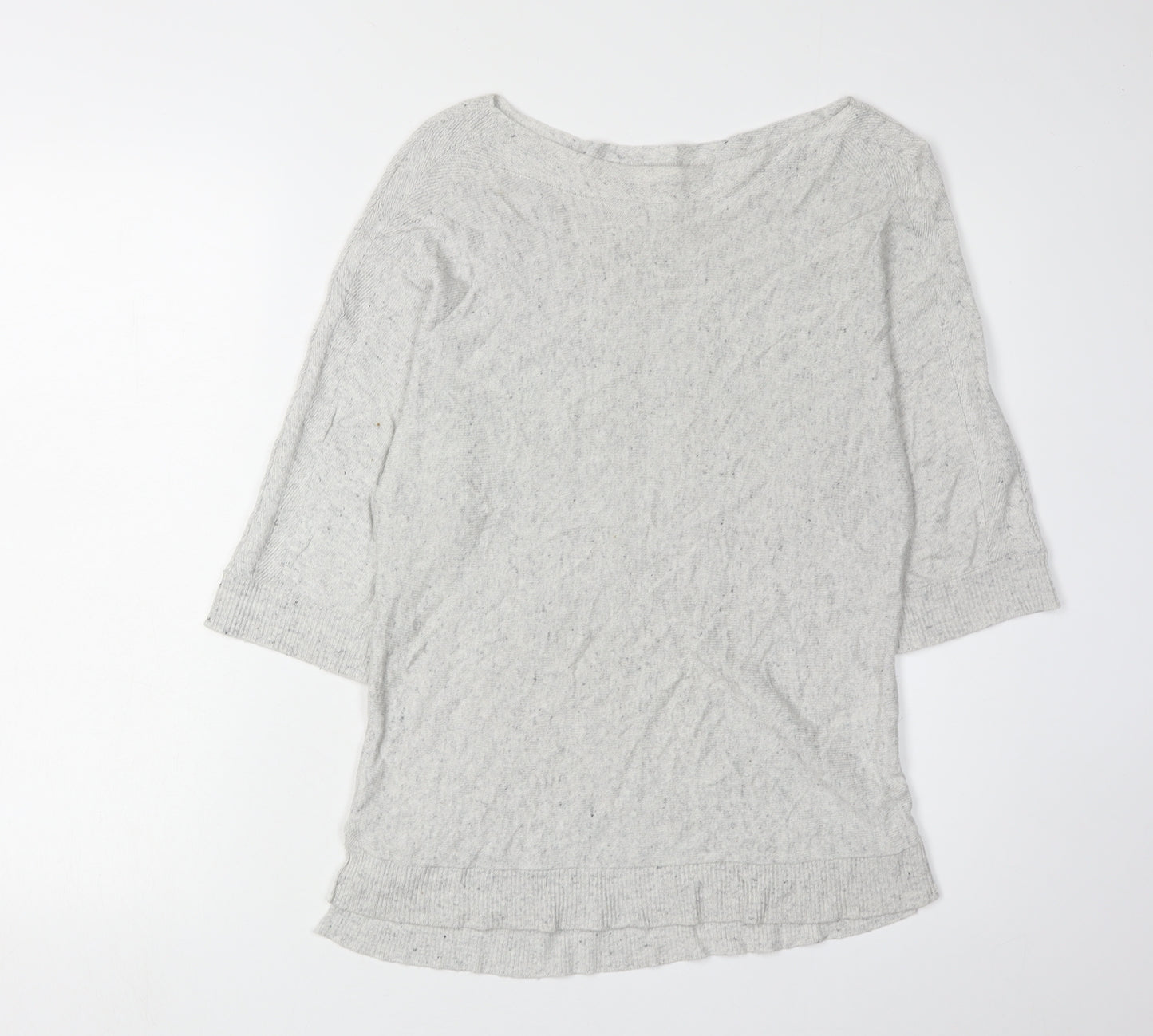 Monsoon Women's Grey Knit Pullover Jumper Size S