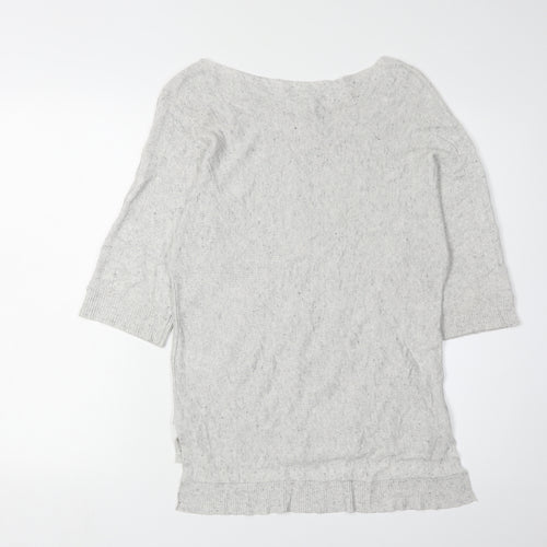Monsoon Women's Grey Knit Pullover Jumper Size S