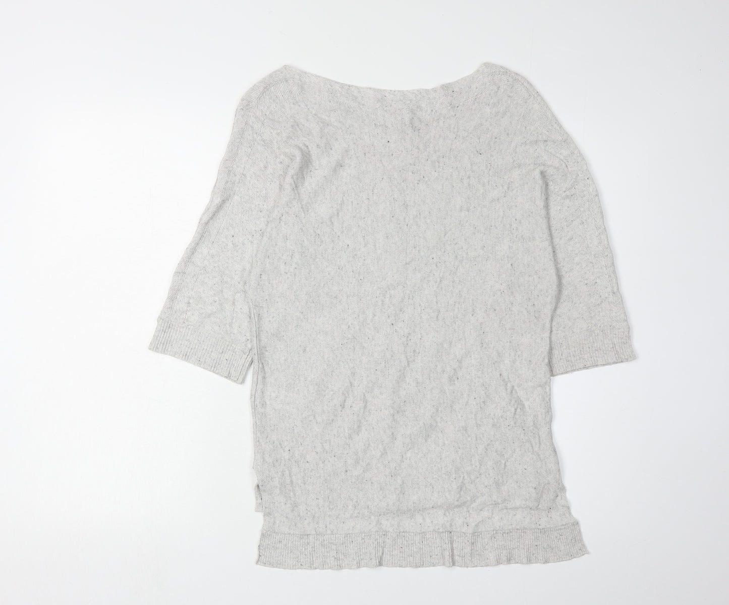 Monsoon Women's Grey Knit Pullover Jumper Size S