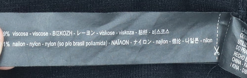 Zara Women's Black Cardigan, Size S, Button Accents