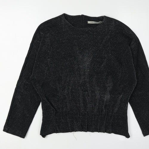 Mara Margo Women's Black Long Sleeve Top
