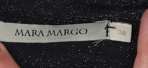 Mara Margo Women's Black Long Sleeve Top