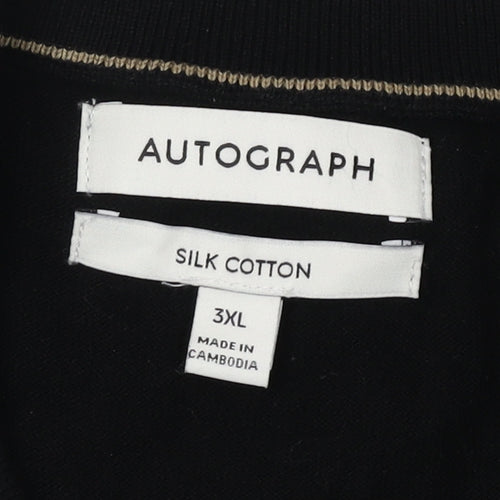 Autograph Men's Black Pullover Jumper 3XL Casual