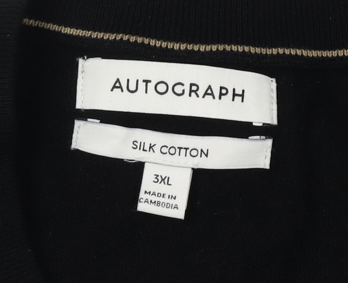 Autograph Men's Black Pullover Jumper 3XL Casual