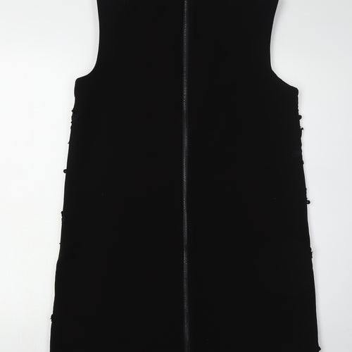 Topshop Women's Black Sleeveless Dress Size 12