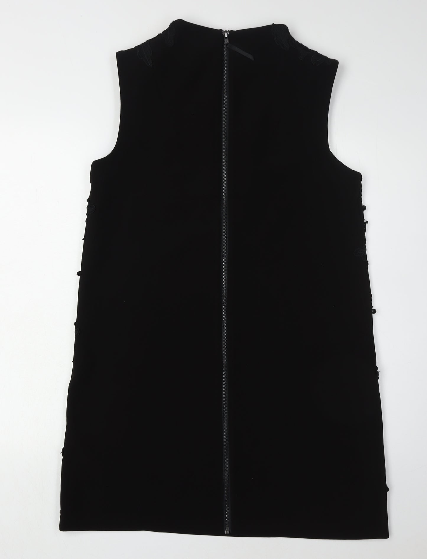 Topshop Women's Black Sleeveless Dress Size 12