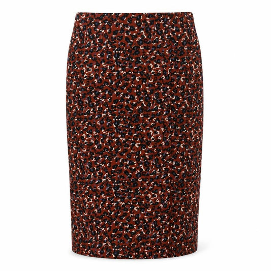 Front view of Next Women's Multicoloured Animal Print Skirt, size 8