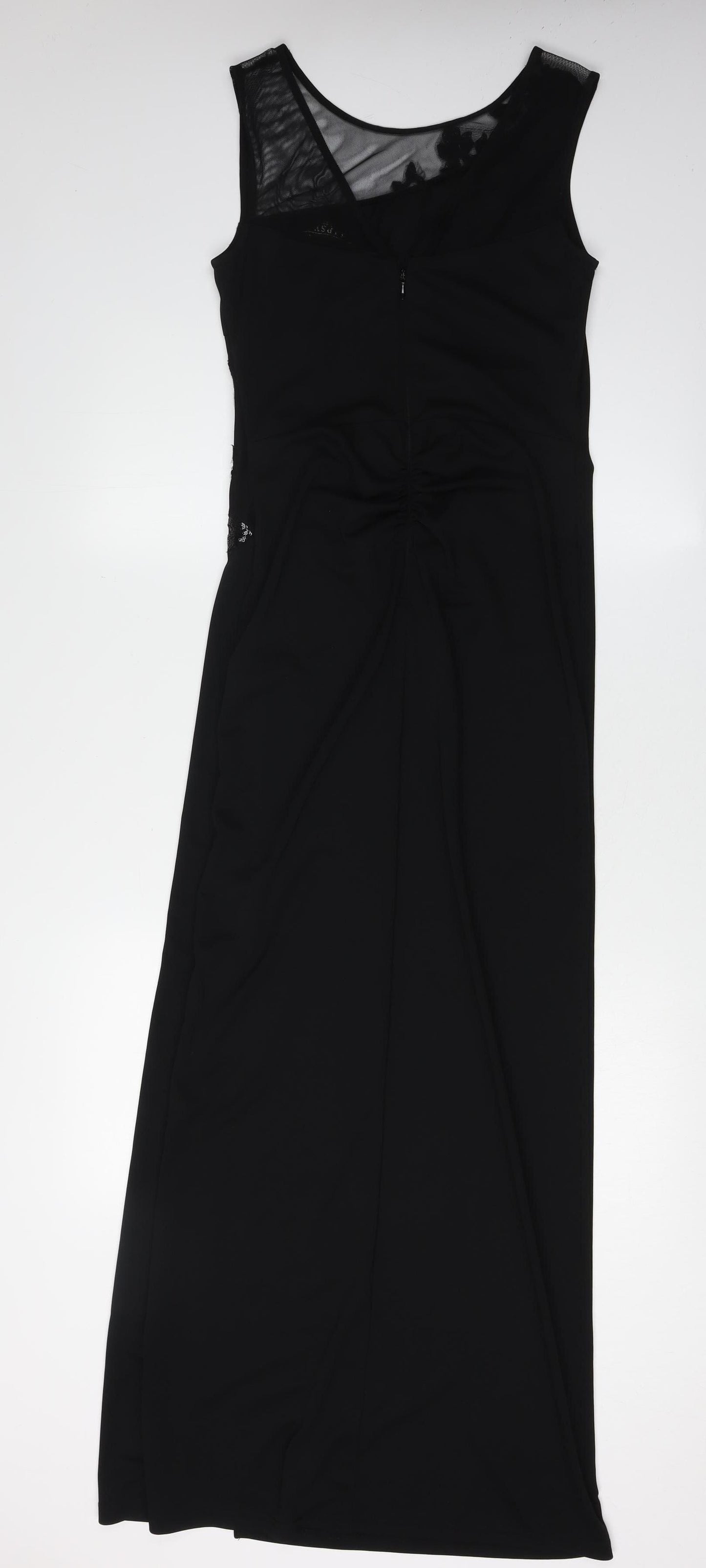 Lipsy Women's Black Bodycon Dress, Size 12, Sequin