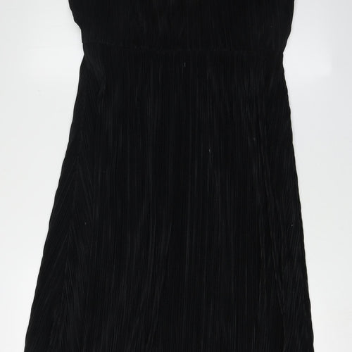H&M Women's Black Wrap Dress, Size 12, Party