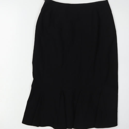 Marks and Spencer Women's Black Pencil Skirt Size 8