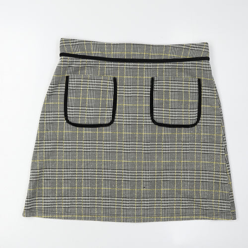 Dorothy Perkins Women's Check Pencil Skirt Size 12