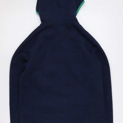 United Colors of Benetton Boys Blue Full Zip Hoodie 2XL