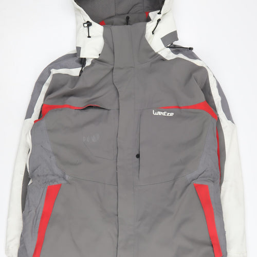 Wedze Men's Grey Ski Jacket L - Waterproof & Hooded