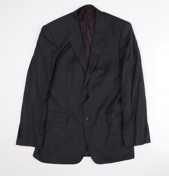 Chester Barrie Men's Black Blazer 38R