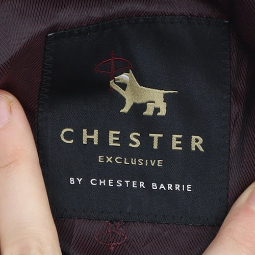 Chester Barrie Men's Black Blazer 38R