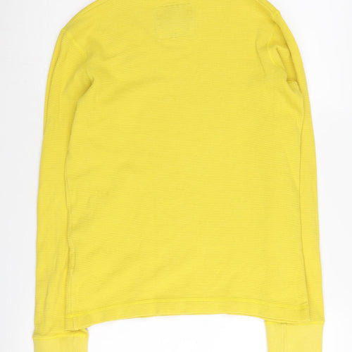 Abercrombie Boys Yellow Cotton Pullover XL
