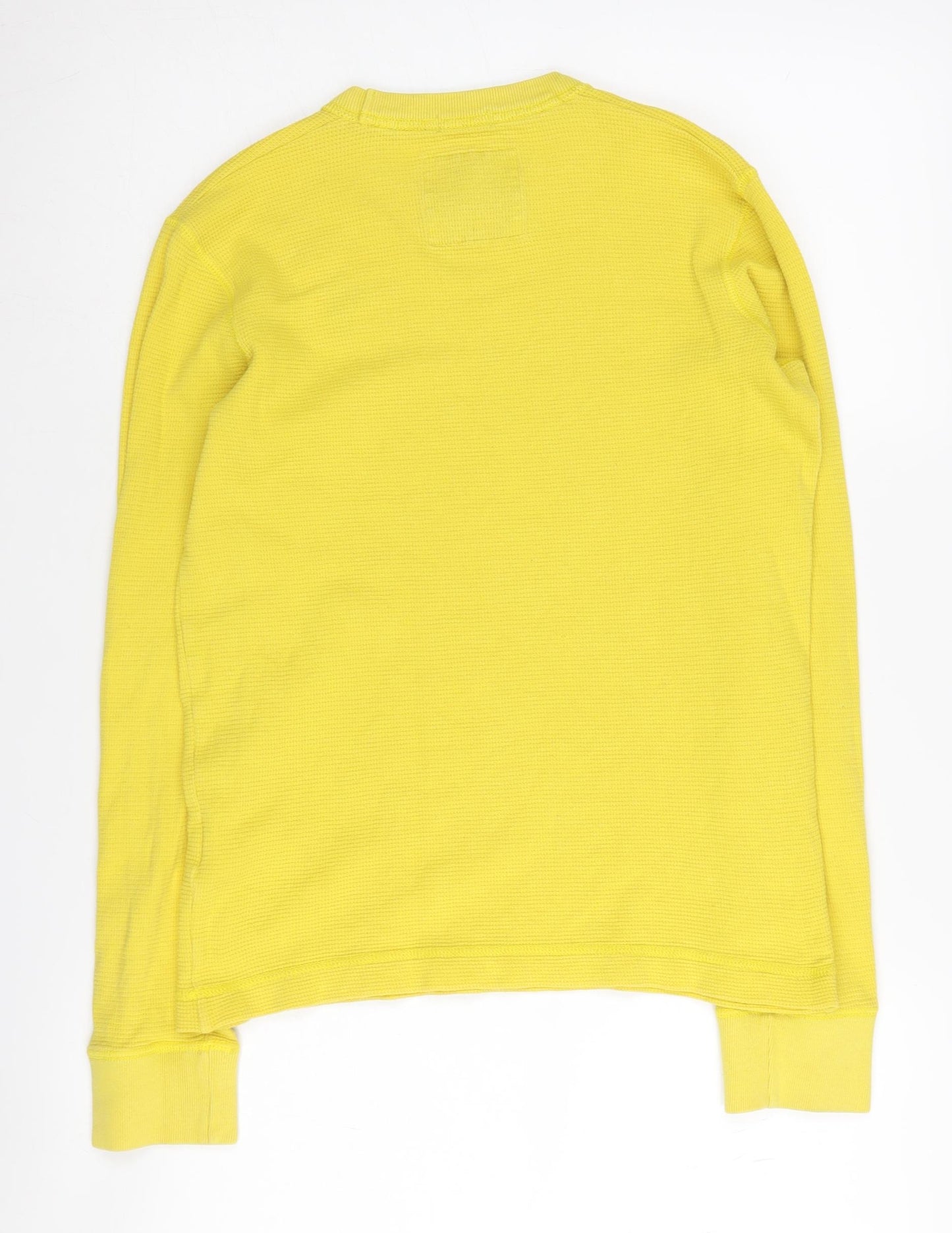 Abercrombie Boys Yellow Cotton Pullover XL