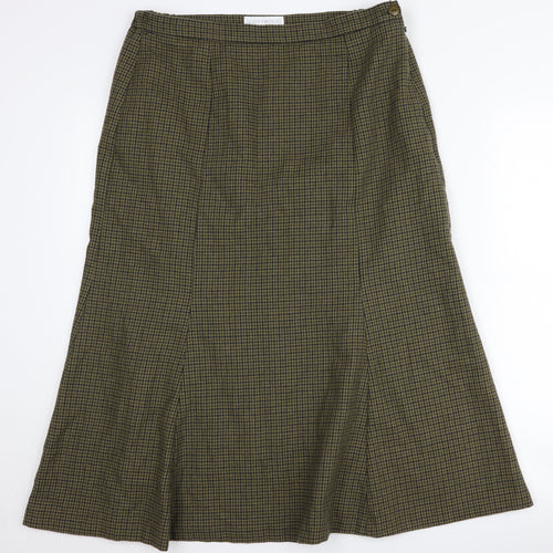 Cotswold Collections Women's Check A-Line Skirt 14