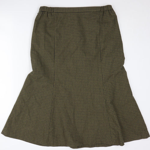 Cotswold Collections Women's Check A-Line Skirt 14