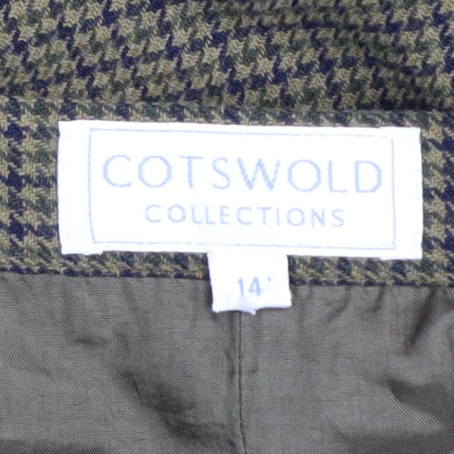 Cotswold Collections Women's Check A-Line Skirt 14