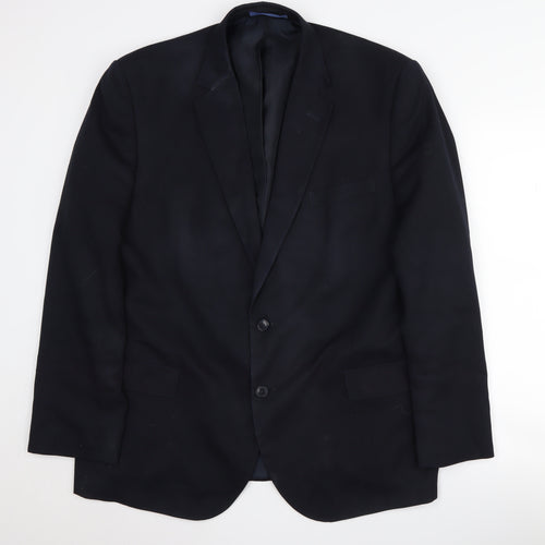 Marks and Spencer Men's Blue Blazer 46 Regular Fit