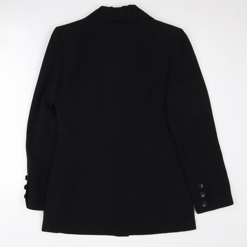 Saint-Honore Women's Black Suit Jacket Size 10