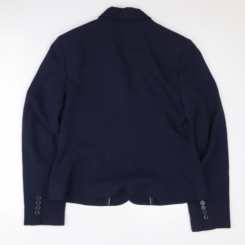 Marks and Spencer Women's Blue Blazer, Size 12