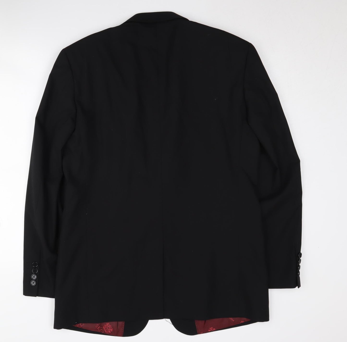 Skopes Men's Black Wool Blazer 40R - Formal Jacket