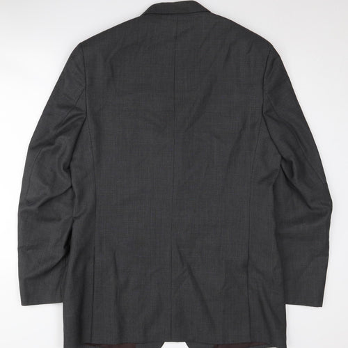 Austin Reed Men's Grey 42 Long Blazer Jacket