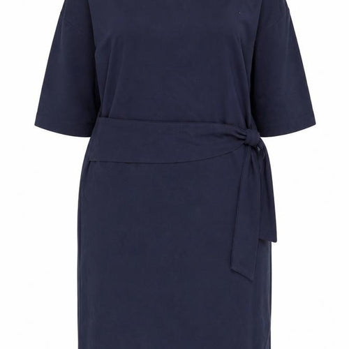 Kin by John Lewis Women's Blue Half Sleeve Dress