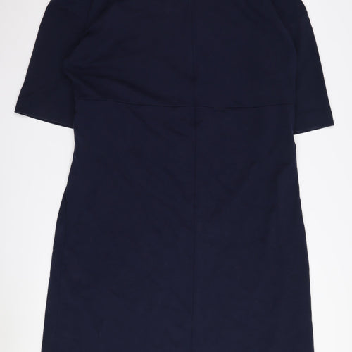 Kin by John Lewis Women's Blue Half Sleeve Dress