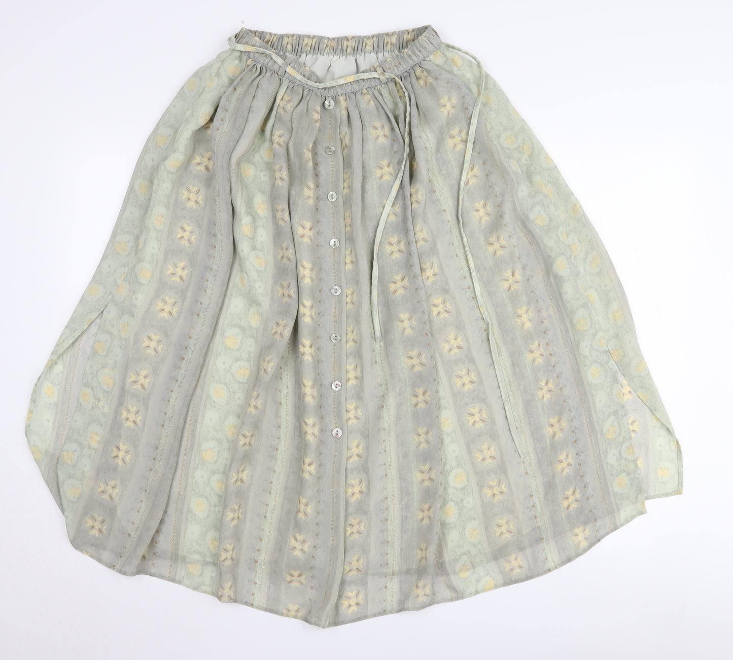 Marks and Spencer Women's Floral Pleated Skirt UK 12