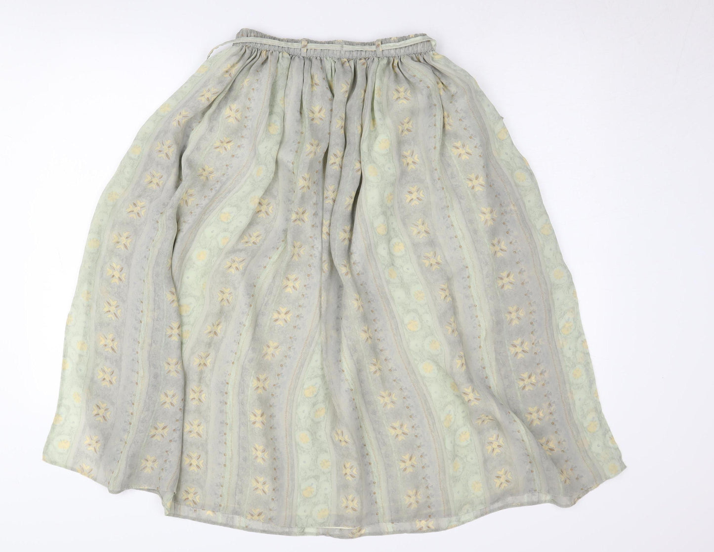 Marks and Spencer Women's Floral Pleated Skirt UK 12