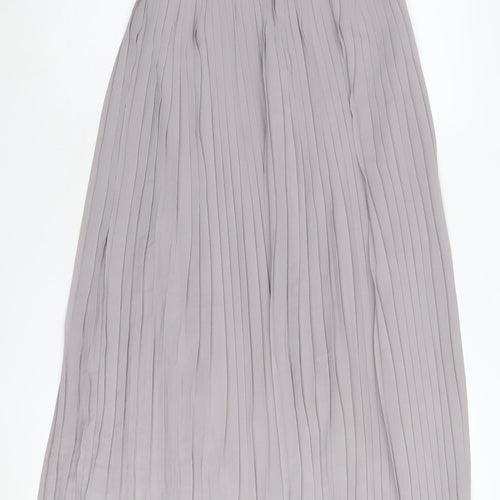 TFNC London Grey Sleeveless Maxi Dress - Size 10