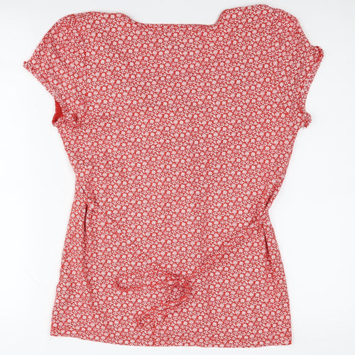 Rocha John Rocha Women's Red Floral Blouse Size 18