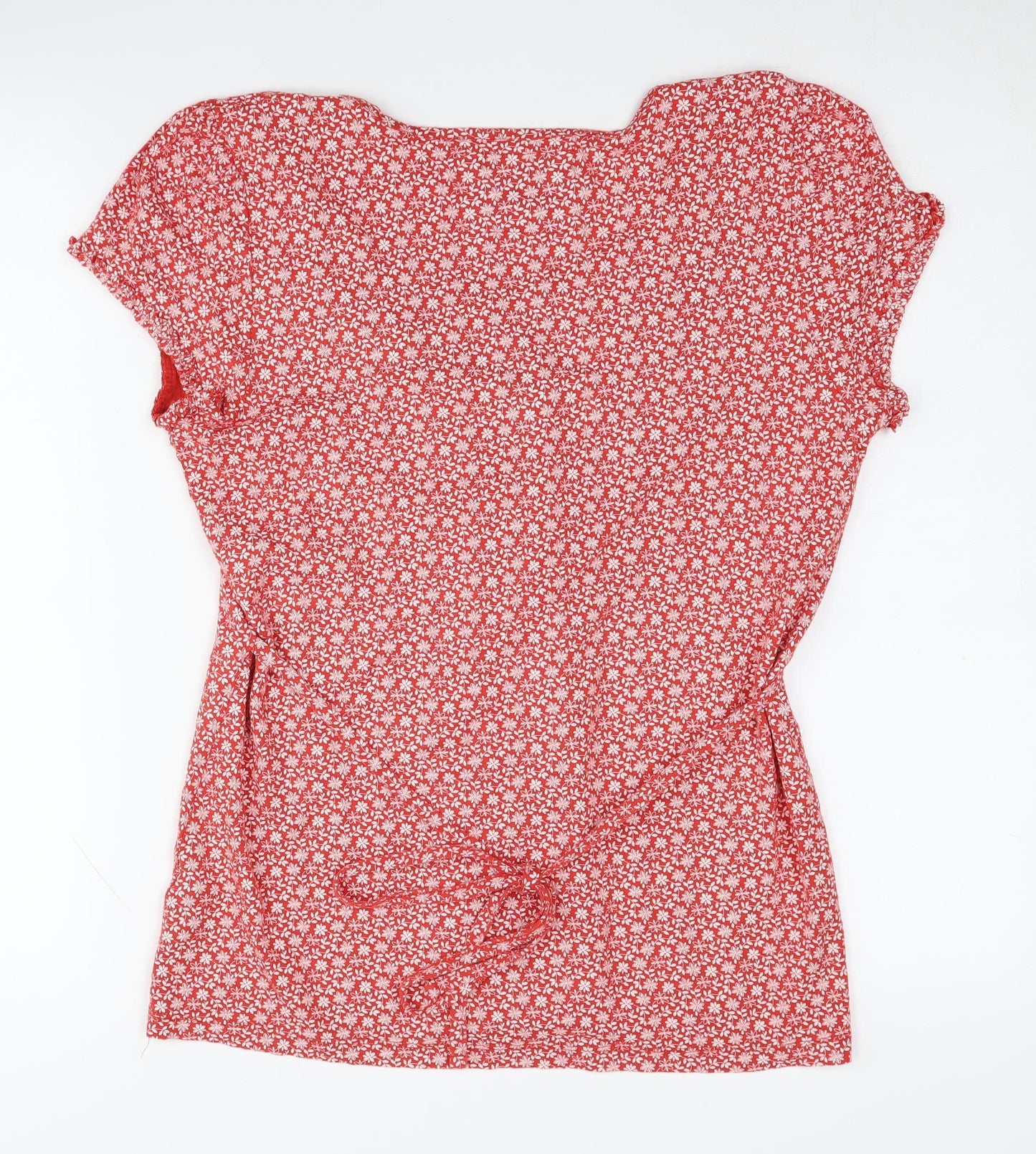 Rocha John Rocha Women's Red Floral Blouse Size 18