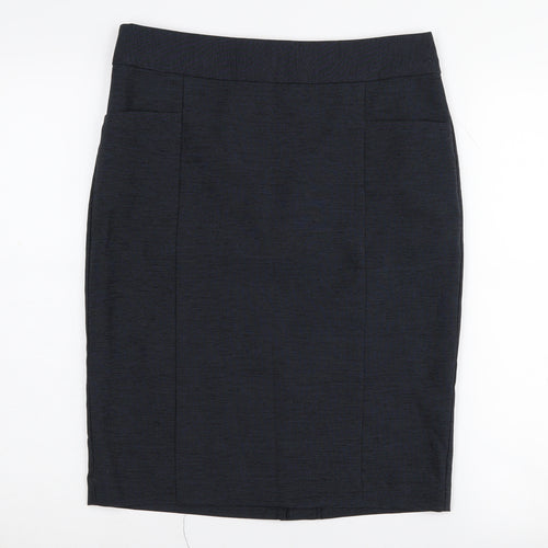 Next Women's Black Pencil Skirt Size 10L for Business or Casual