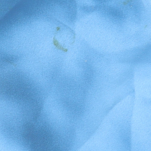 Dessy Collection Women's Blue Strapless Maxi Dress