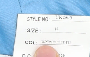 Dessy Collection Women's Blue Strapless Maxi Dress