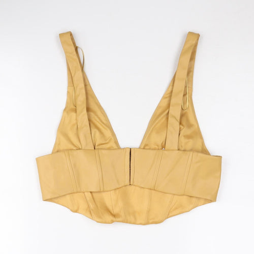 Zara Women's Beige Camisole Tank XL