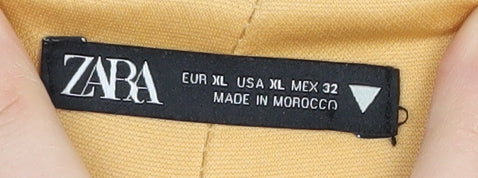 Zara Women's Beige Camisole Tank XL