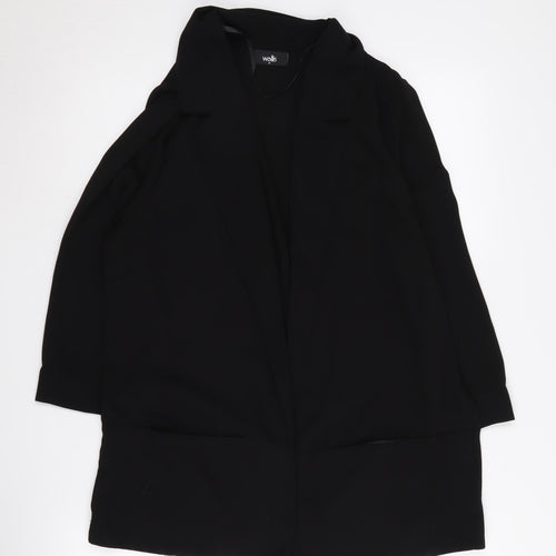 Wallis Women's Black Cardigan Size M
