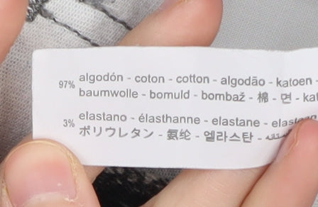 Zara Women's Grey Snake Print Denim Skirt Size 12