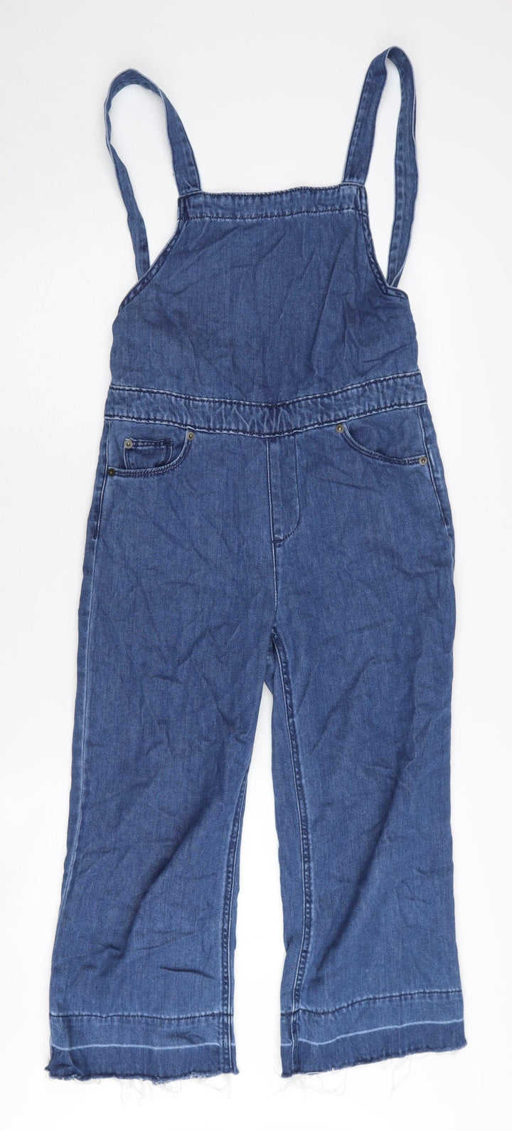 Universal Thread Women's Blue Denim Dungarees, Size 2