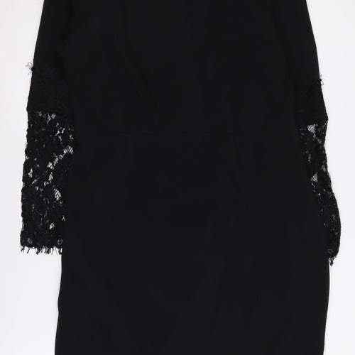 Paper Dolls Women's Black Sheath Dress Size 14