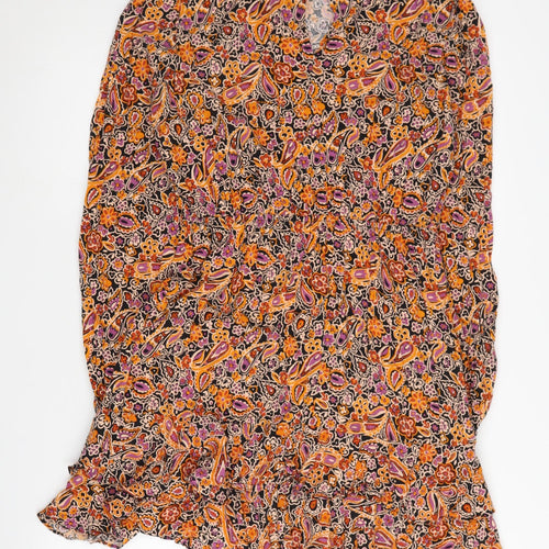 River Island Women's Multicoloured Paisley Dress Size 8