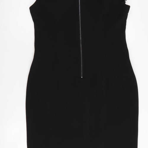 Marks and Spencer Black Sheath Dress Size 14