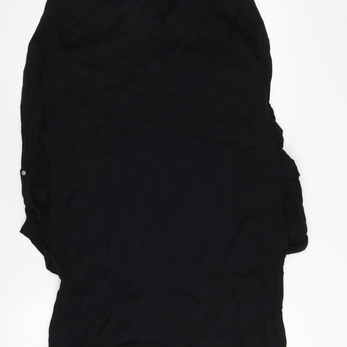 Paraphrase Women's Black Lace-Up Dress - Size 14