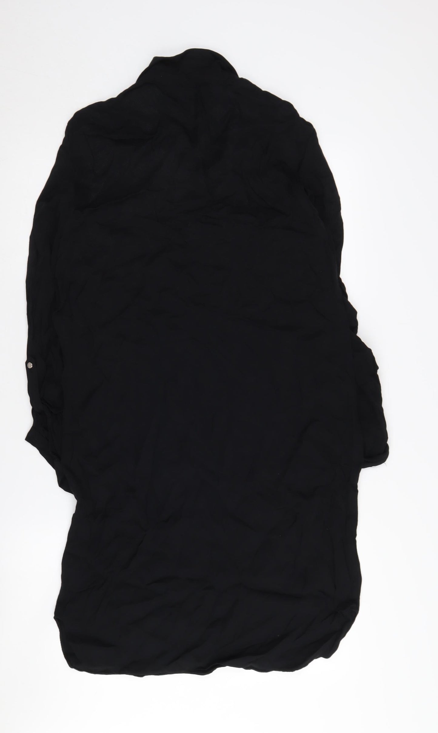 Paraphrase Women's Black Lace-Up Dress - Size 14